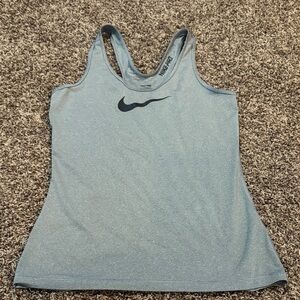 Nike Women's Heather Gray Tank Top